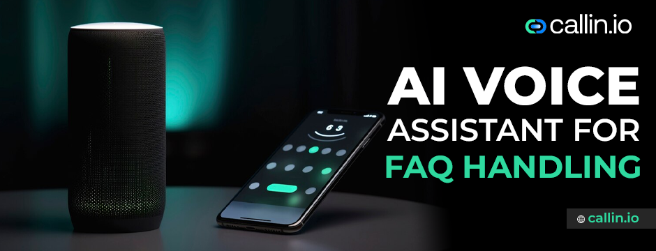 AI voice assistant for FAQ handling
