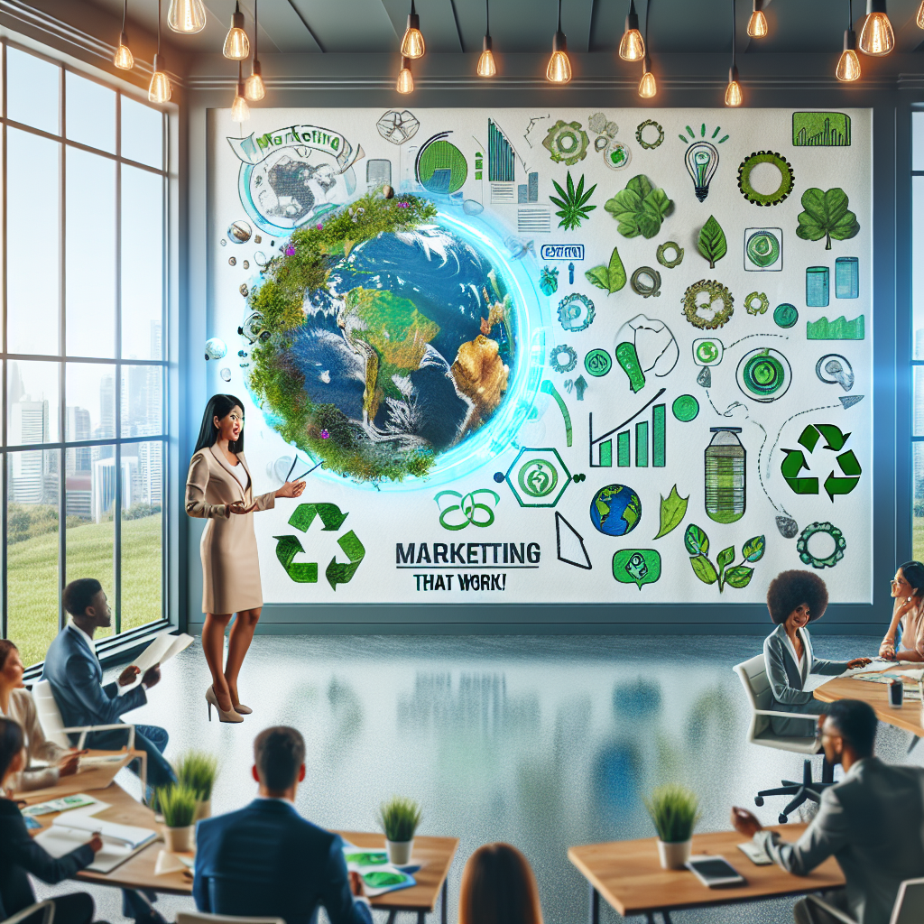 Marketing strategies for sustainable products