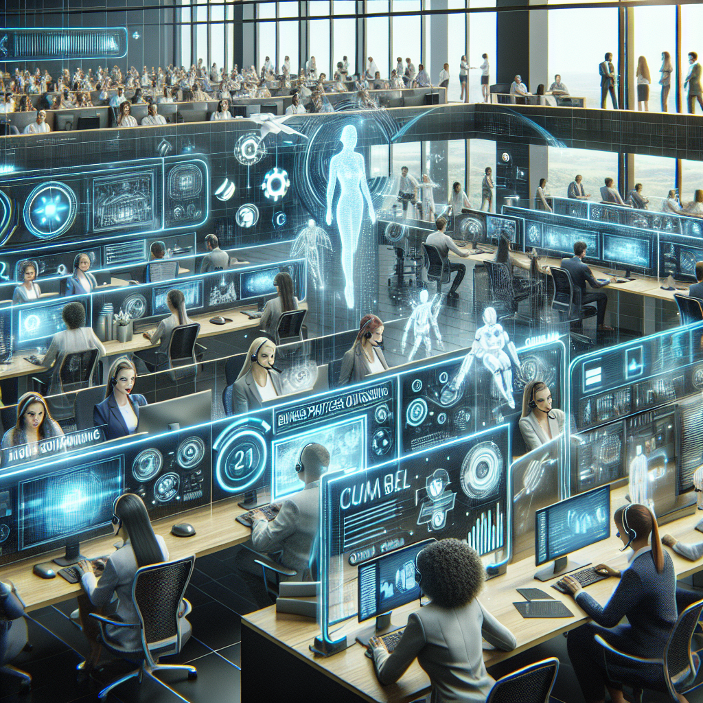 Business process outsourcer call center