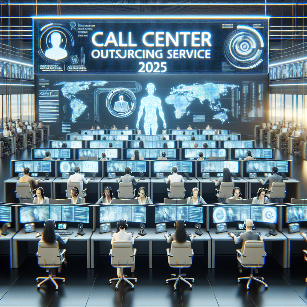 Call center outsourcing service