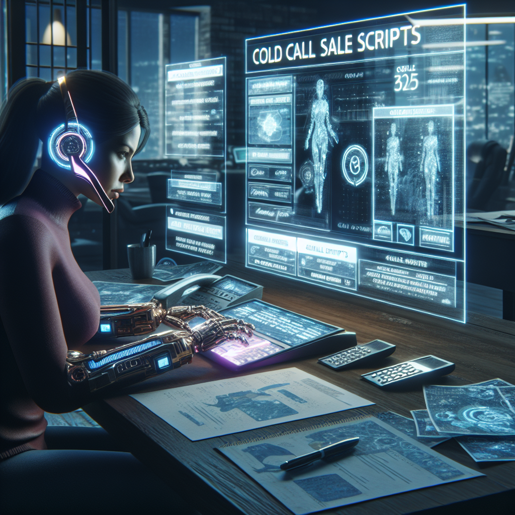 Cold call sale scripts for selling products