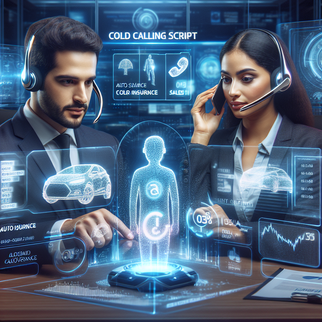 Cold calling script for auto insurance sales