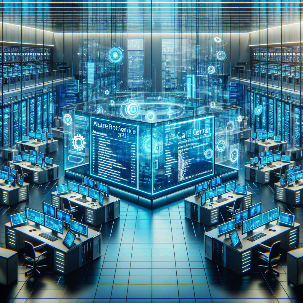 Azure bot service automated call center