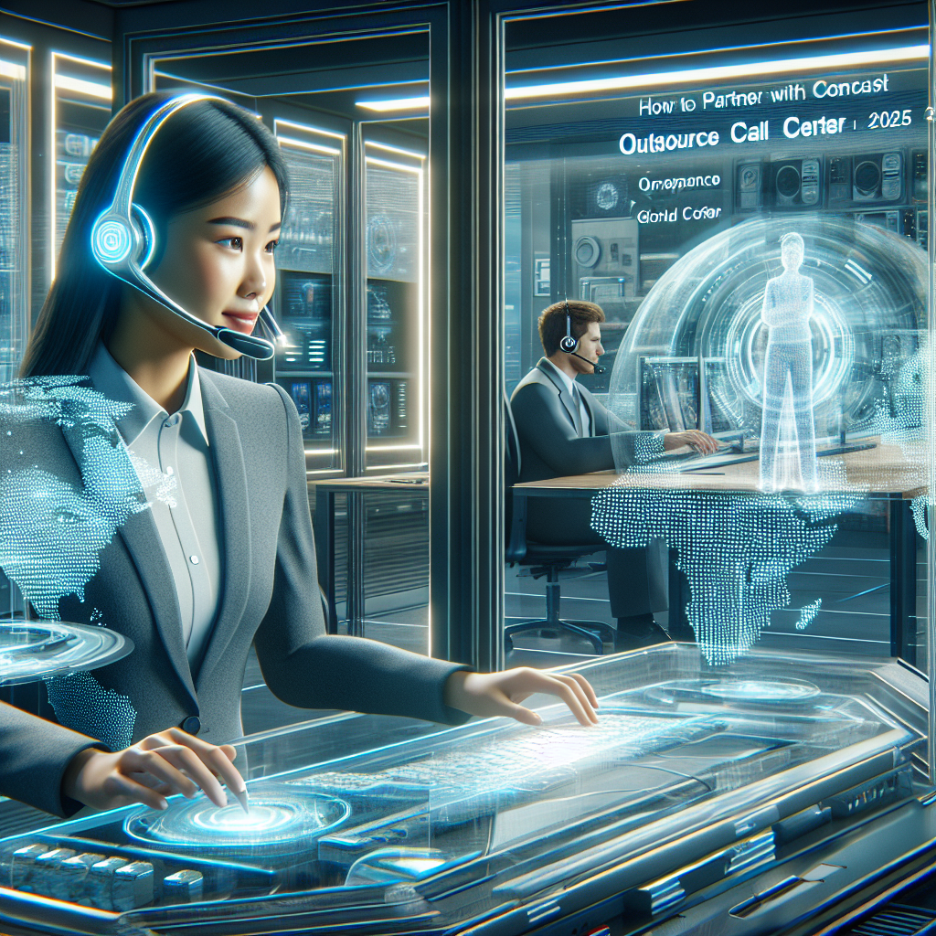 How to get partner with comcast outsource call center