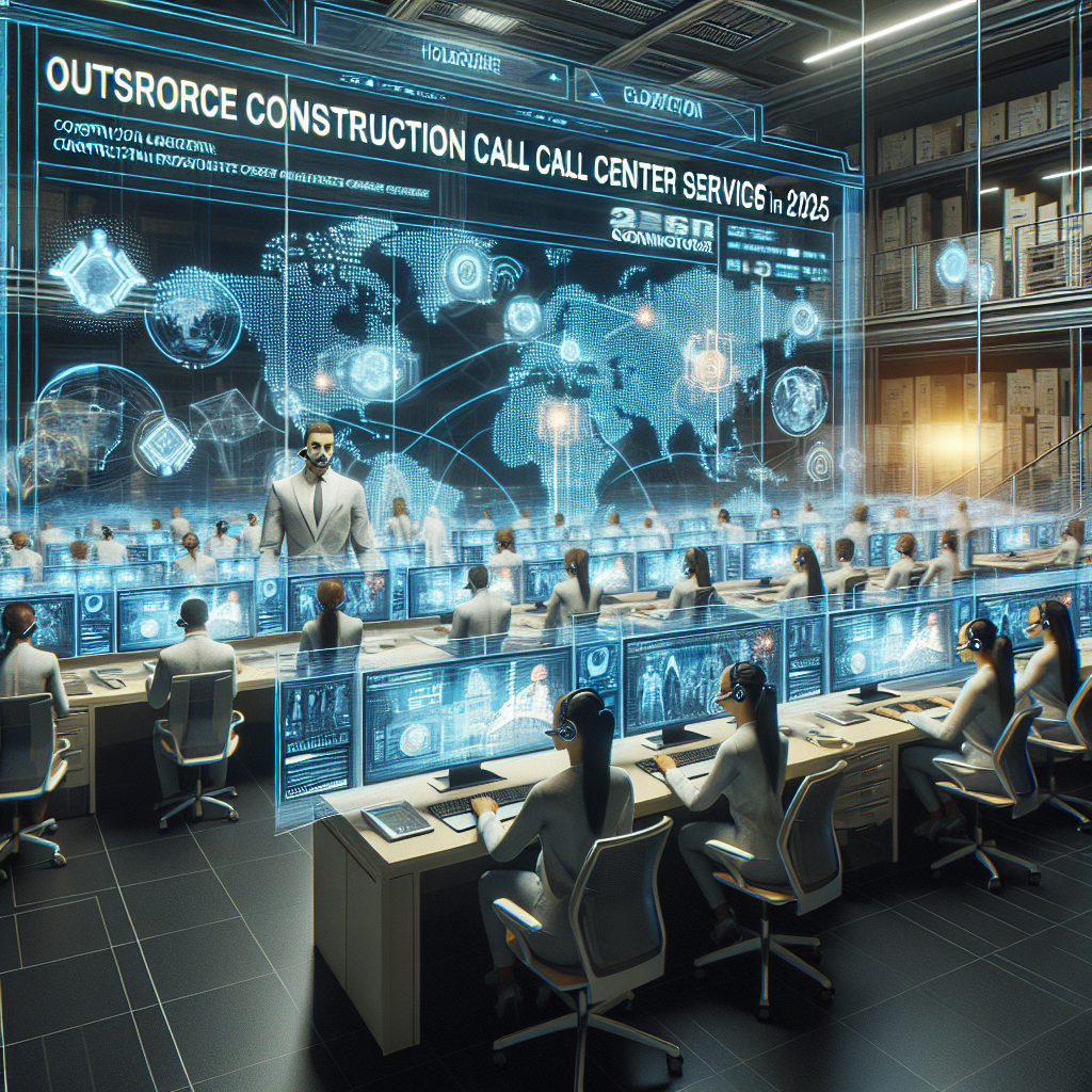 Outsource construction call center services