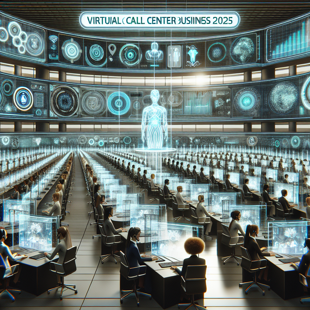 Virtual call center business in 2025