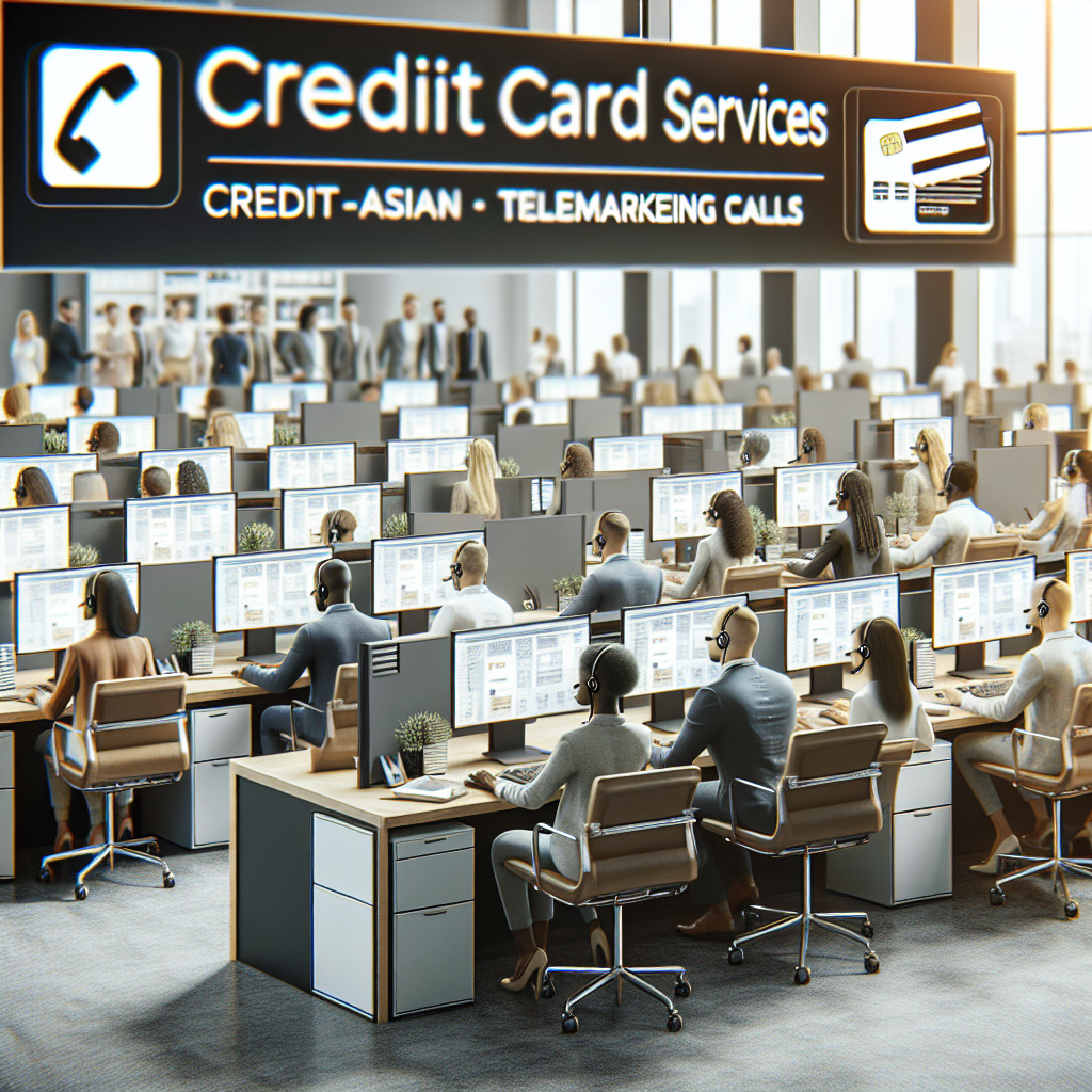 Credit card services telemarketing calls