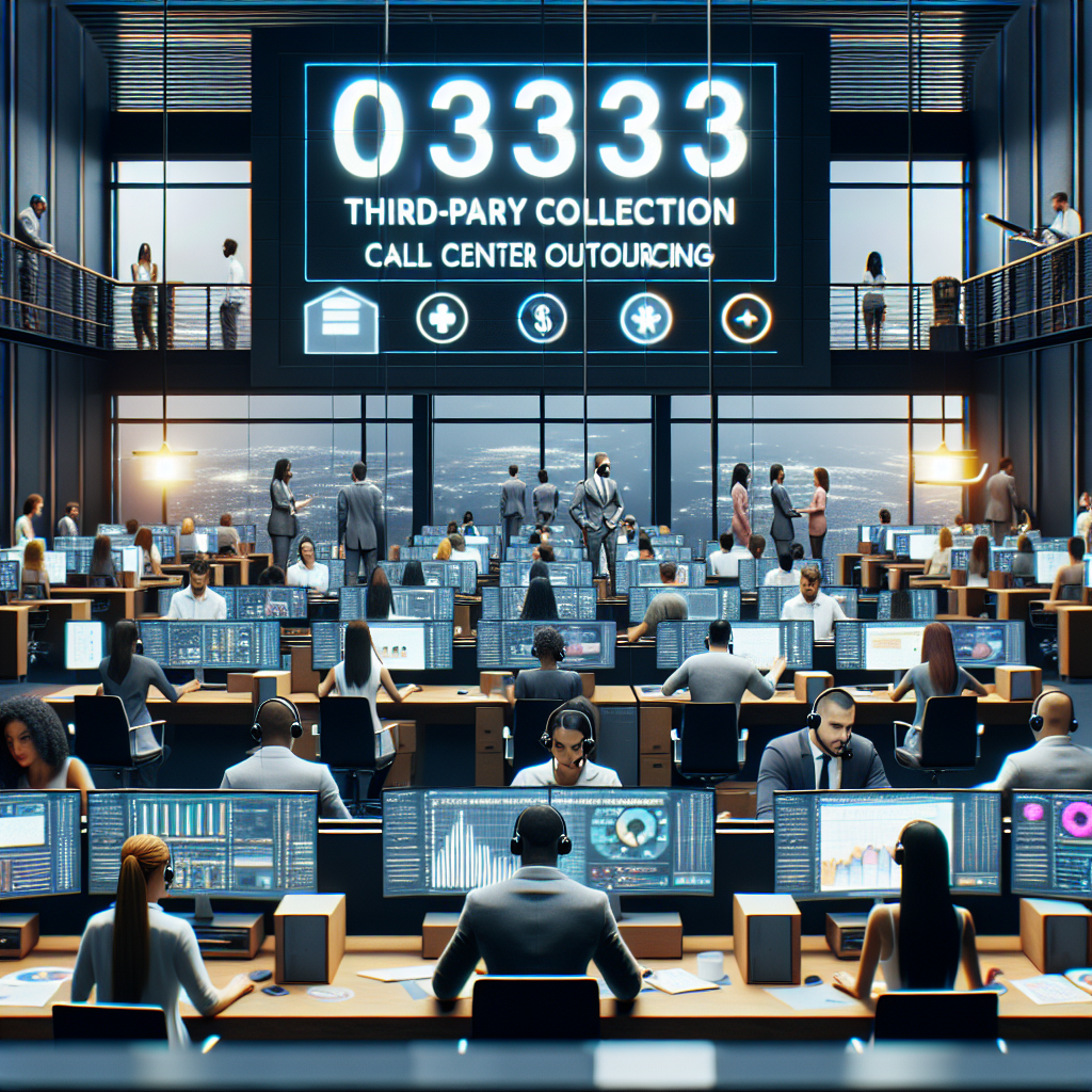 3rd party debt collection call center outsourcing