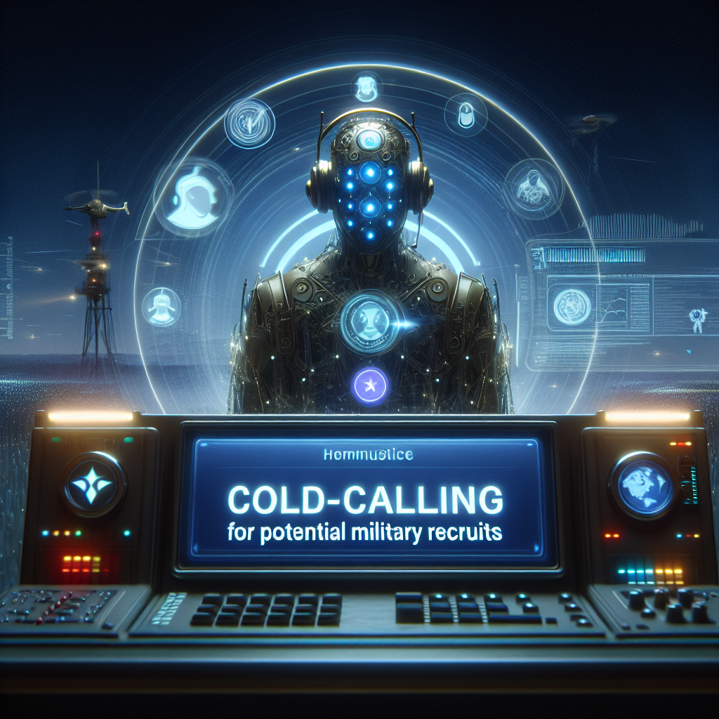 A script for cold calling of prospective military recruits