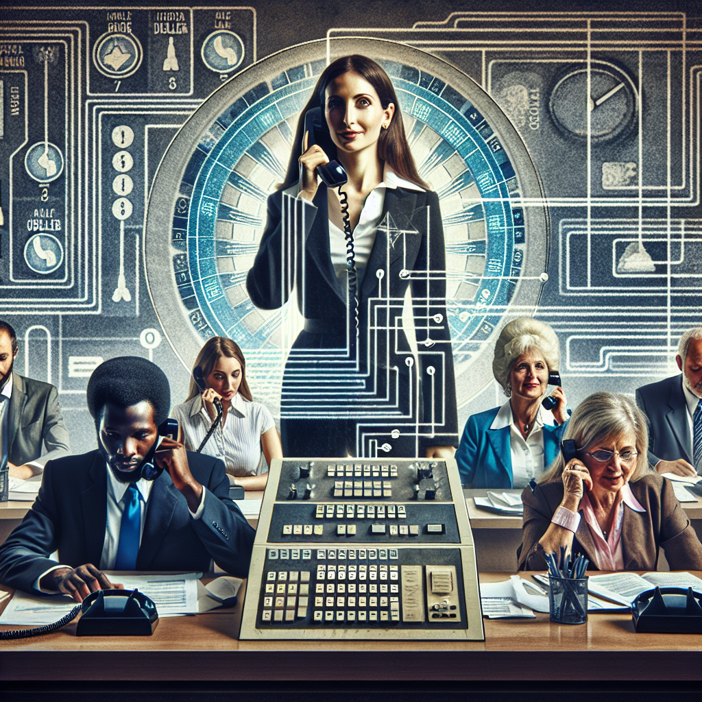 A telemarketer set the company computerized dialing system