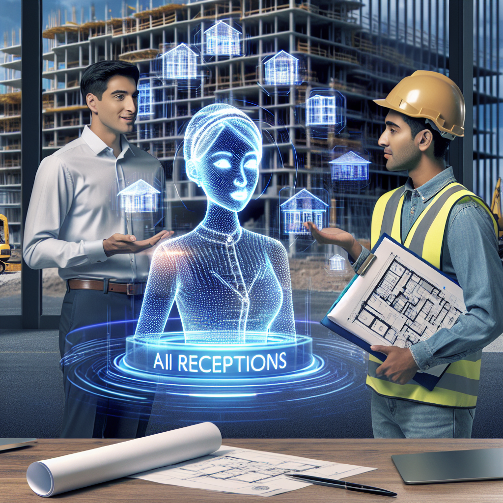 AI receptionist for building contractors