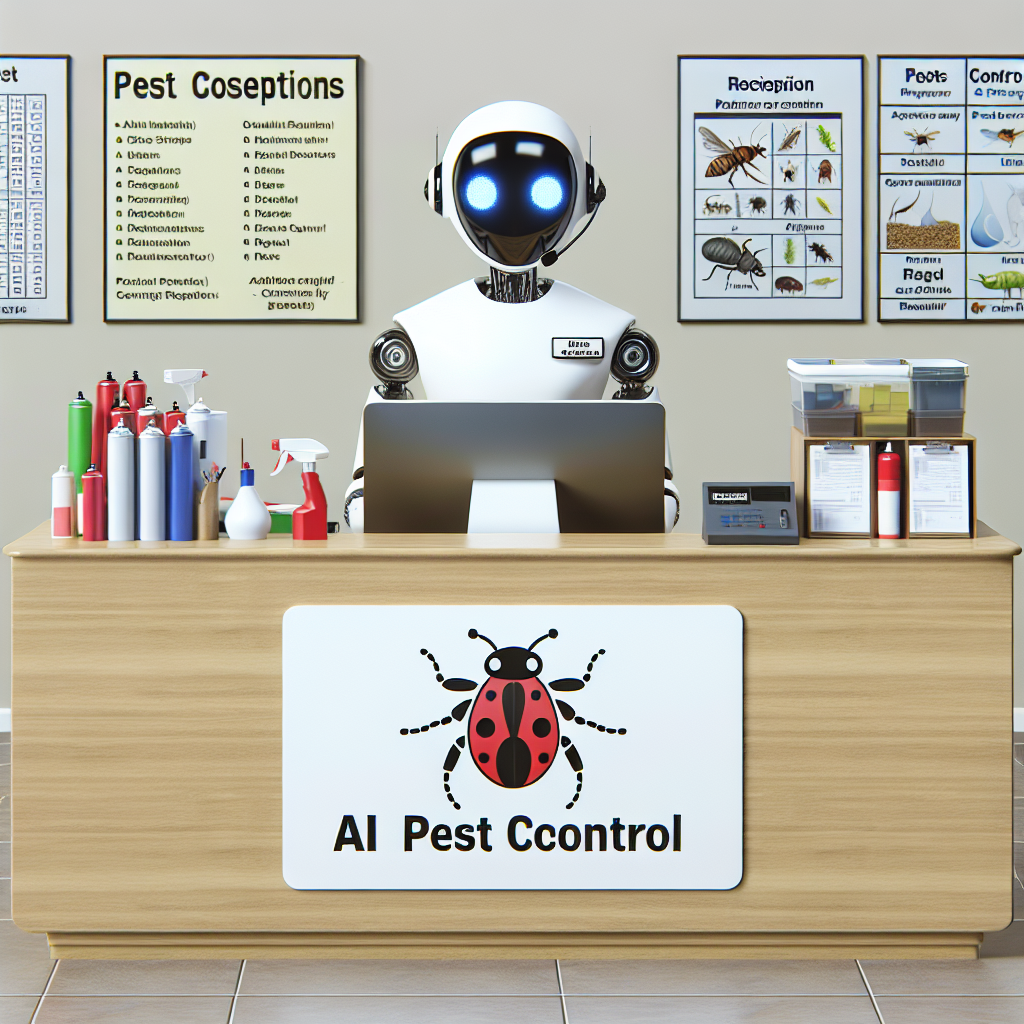 AI receptionist for pest control