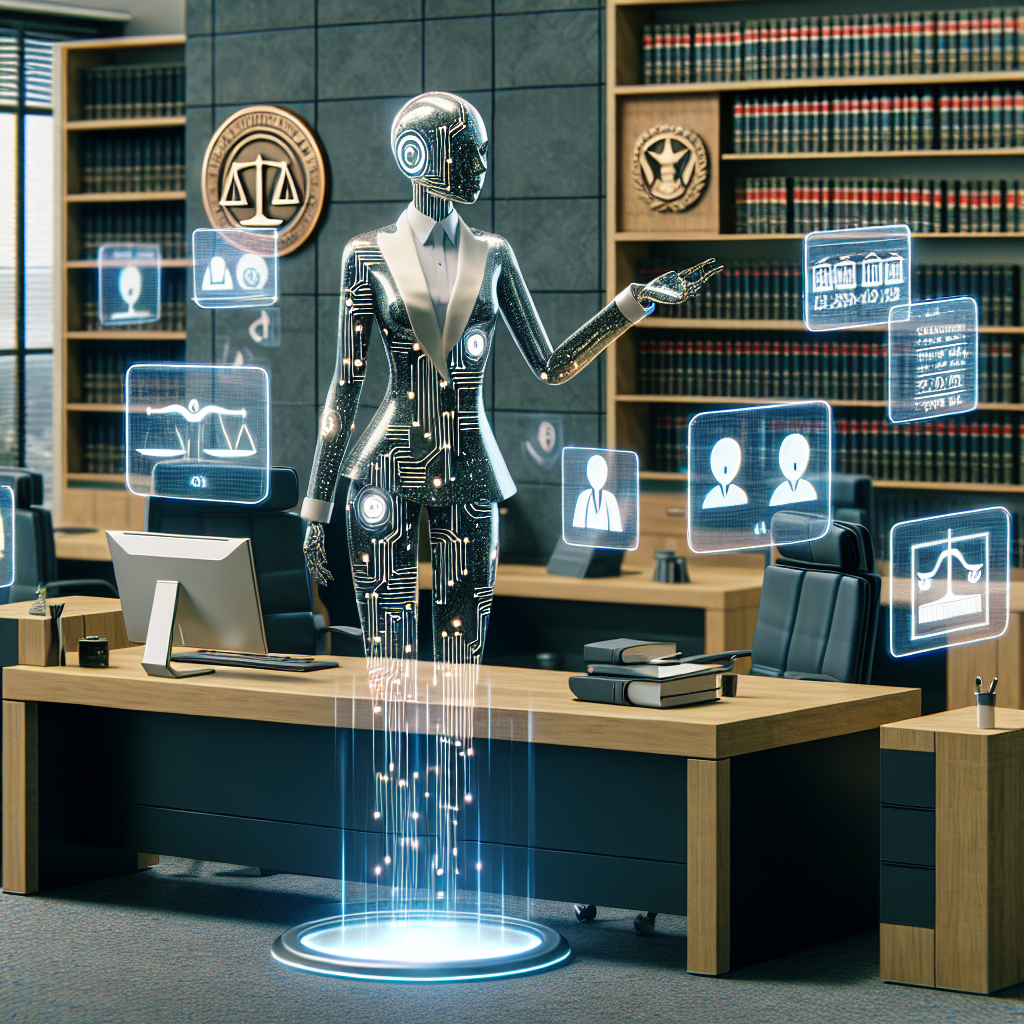 AI virtual receptionist for law firms