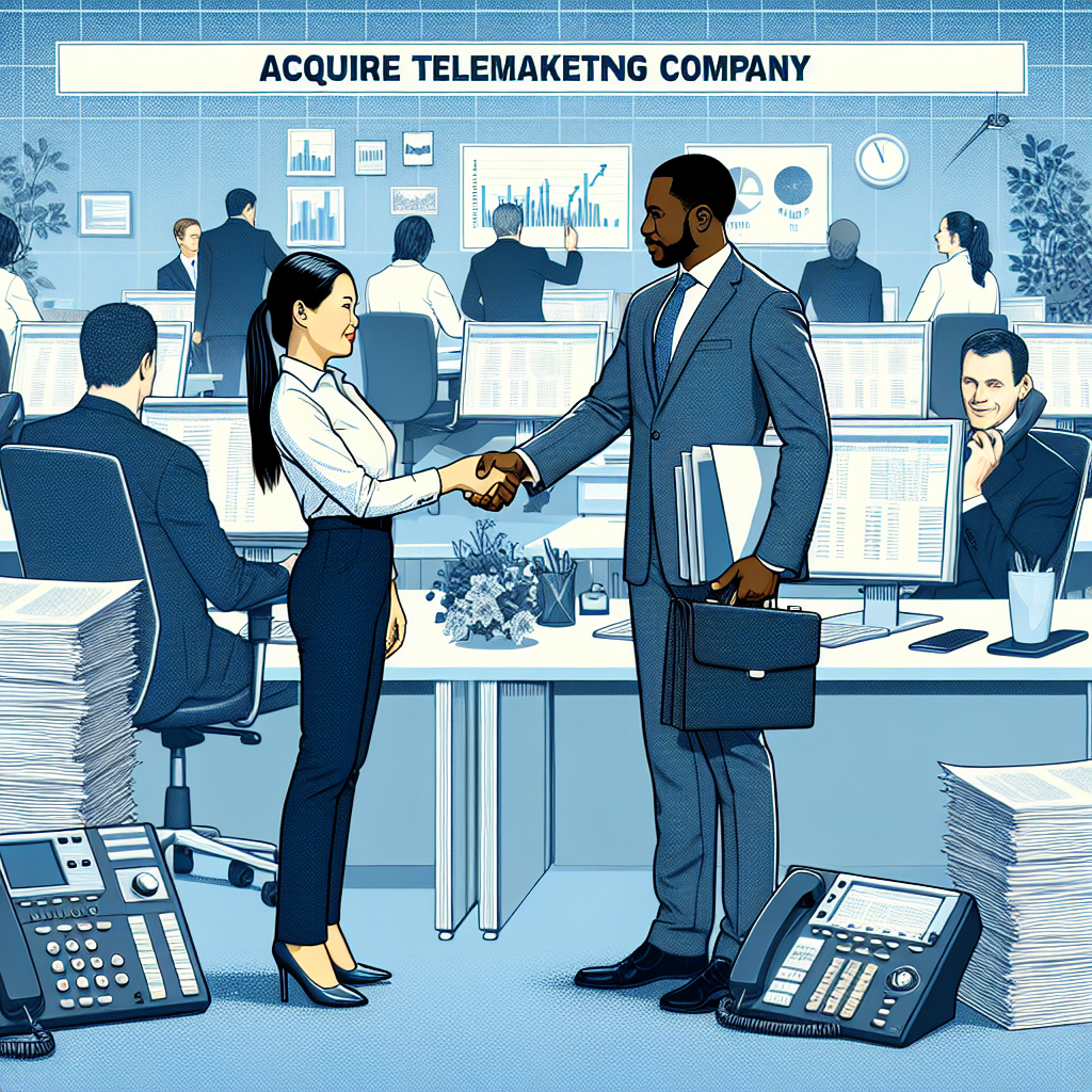 Acquire telemarketing company