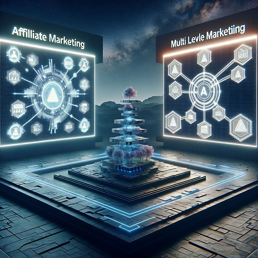 Affiliate Marketing Vs Multi Level Marketing