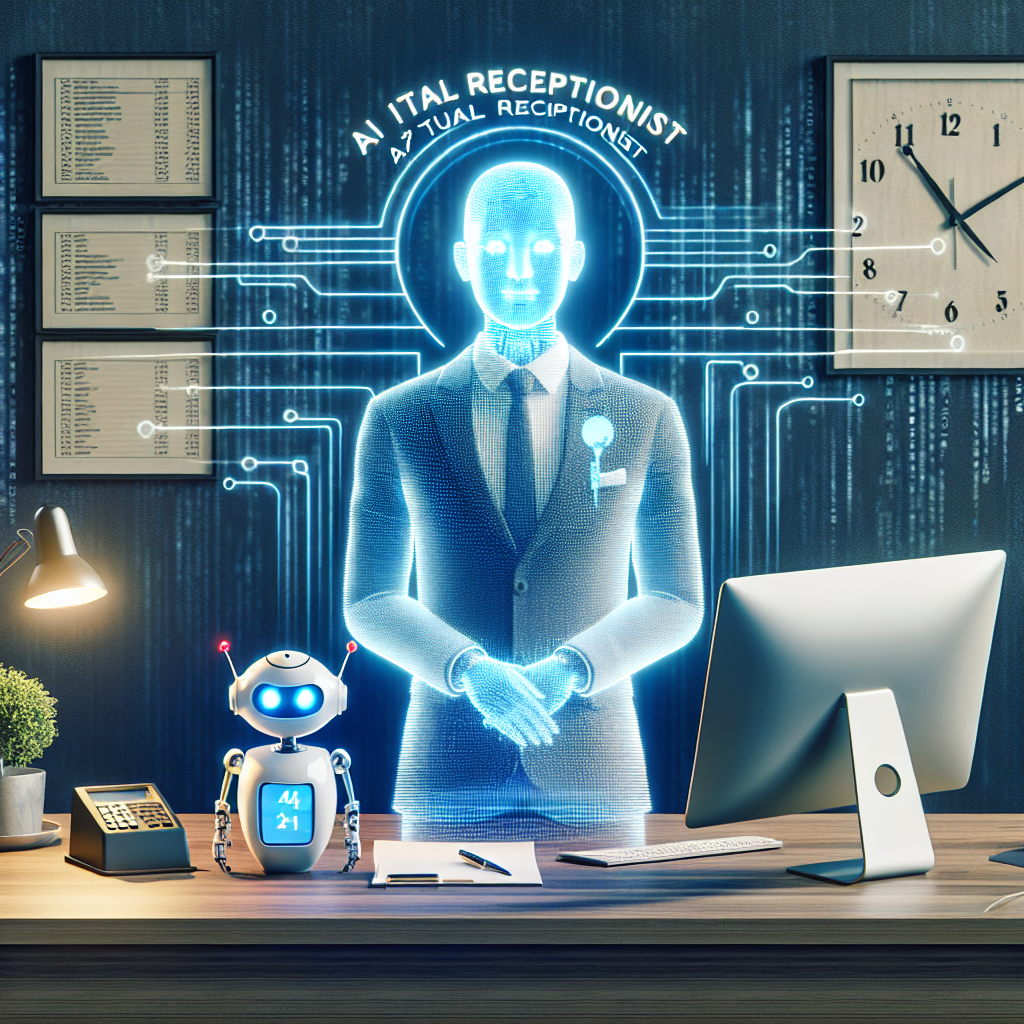 Affordable 24/7 AI virtual receptionist