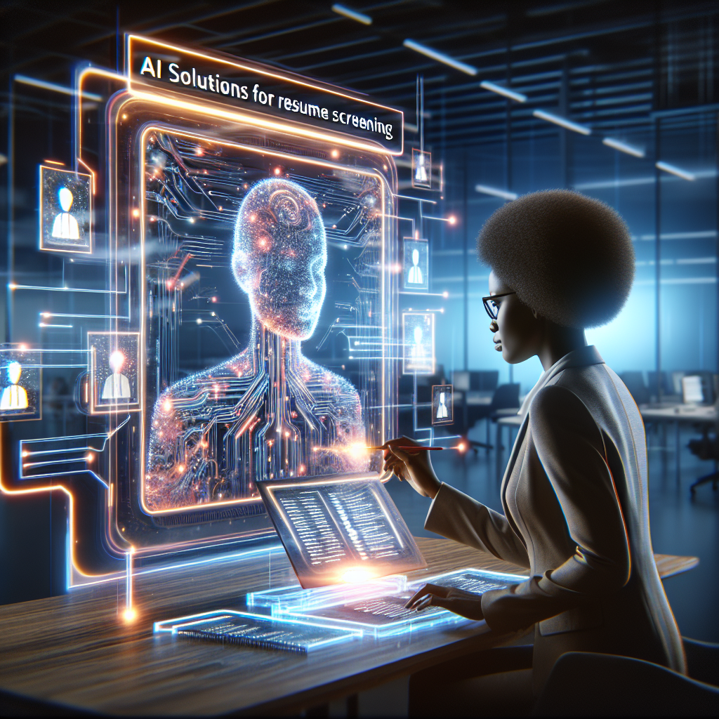 Ai Solutions For Resume Screening