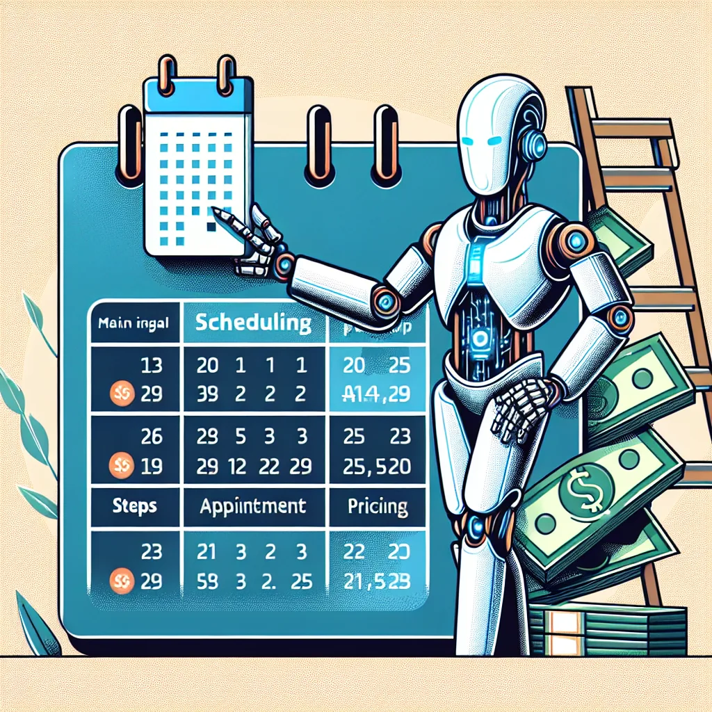 Ai appointment booking bot - pricing - step-by-step guide