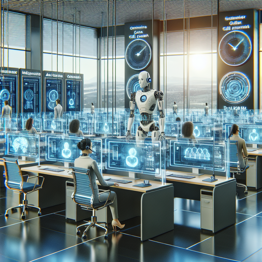 Ai automated call center