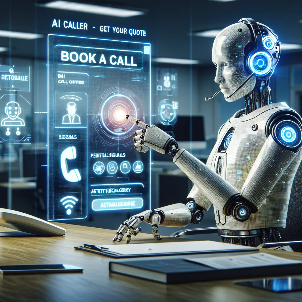 Ai caller - book a call - get your quote