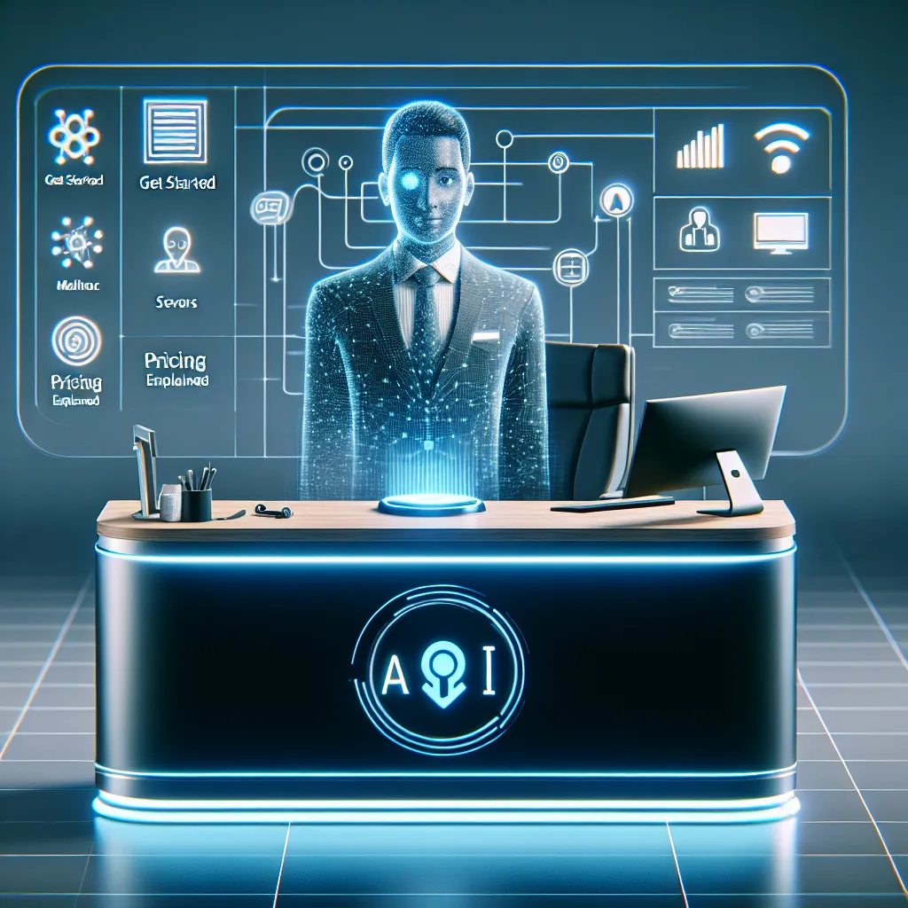 Ai receptionist for small business - get started - pricing explained