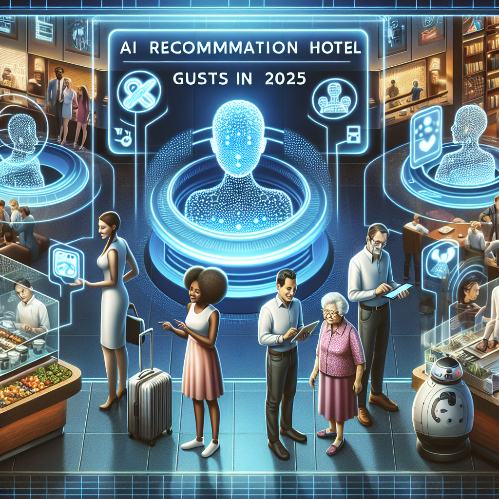 Ai recommendations for hotel guests