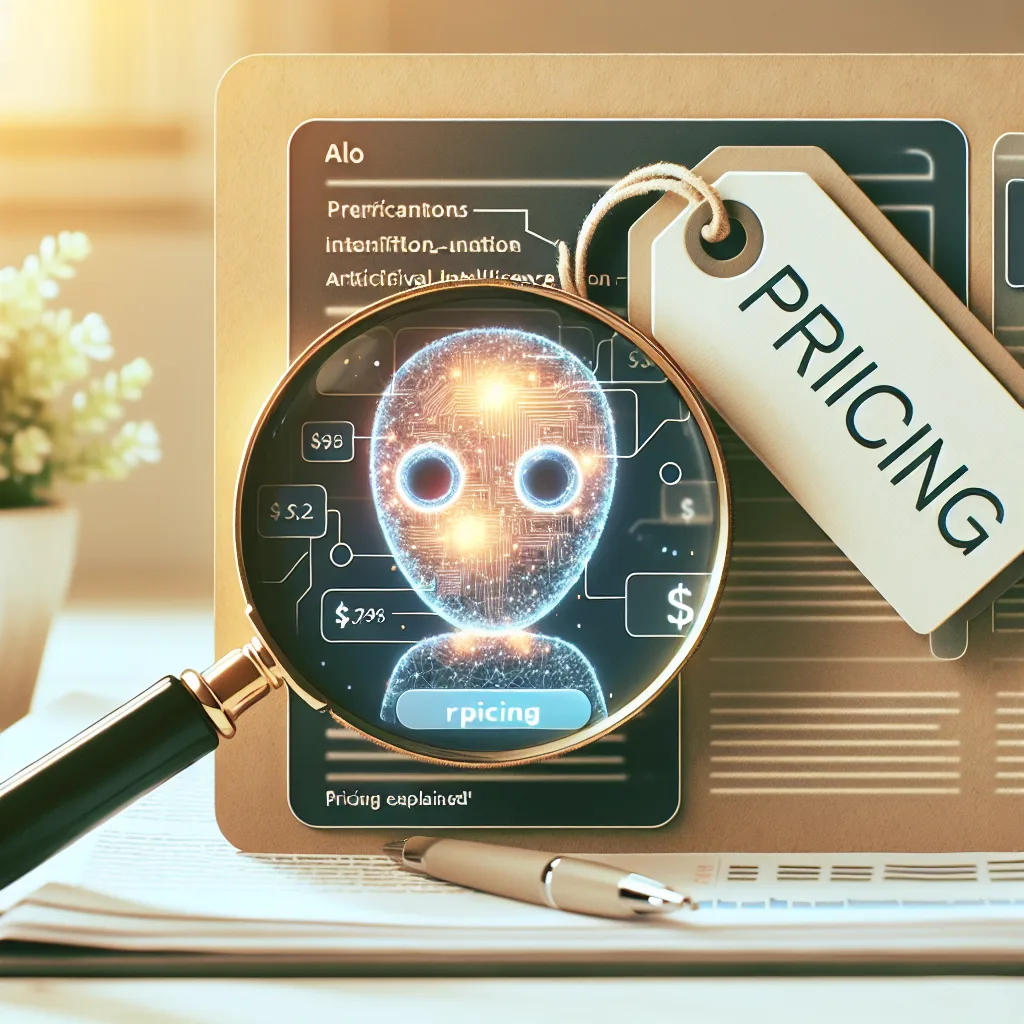 Ai to talk - pricing - pricing explained