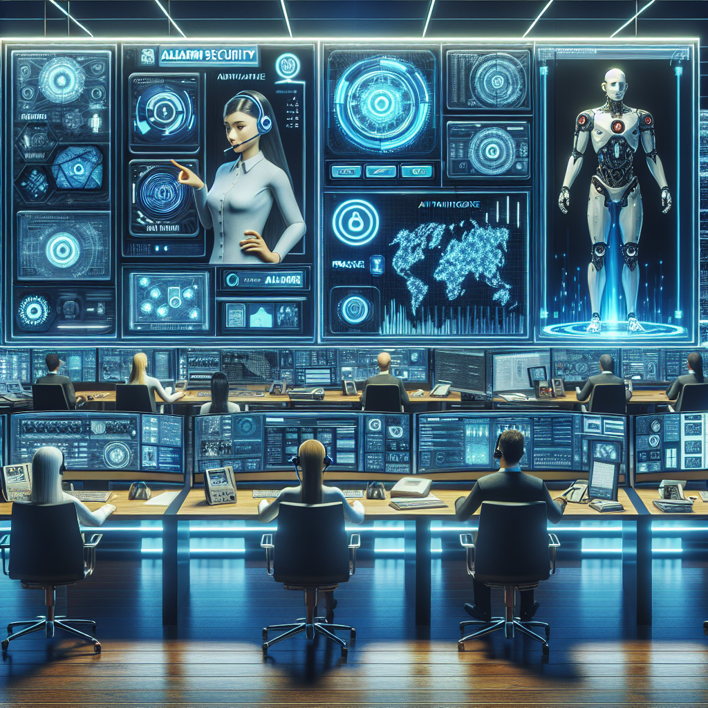 Alarm security call center automation system