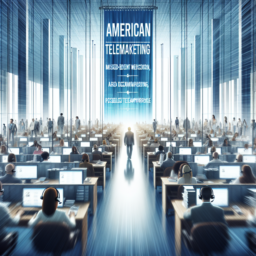 American telemarketing company