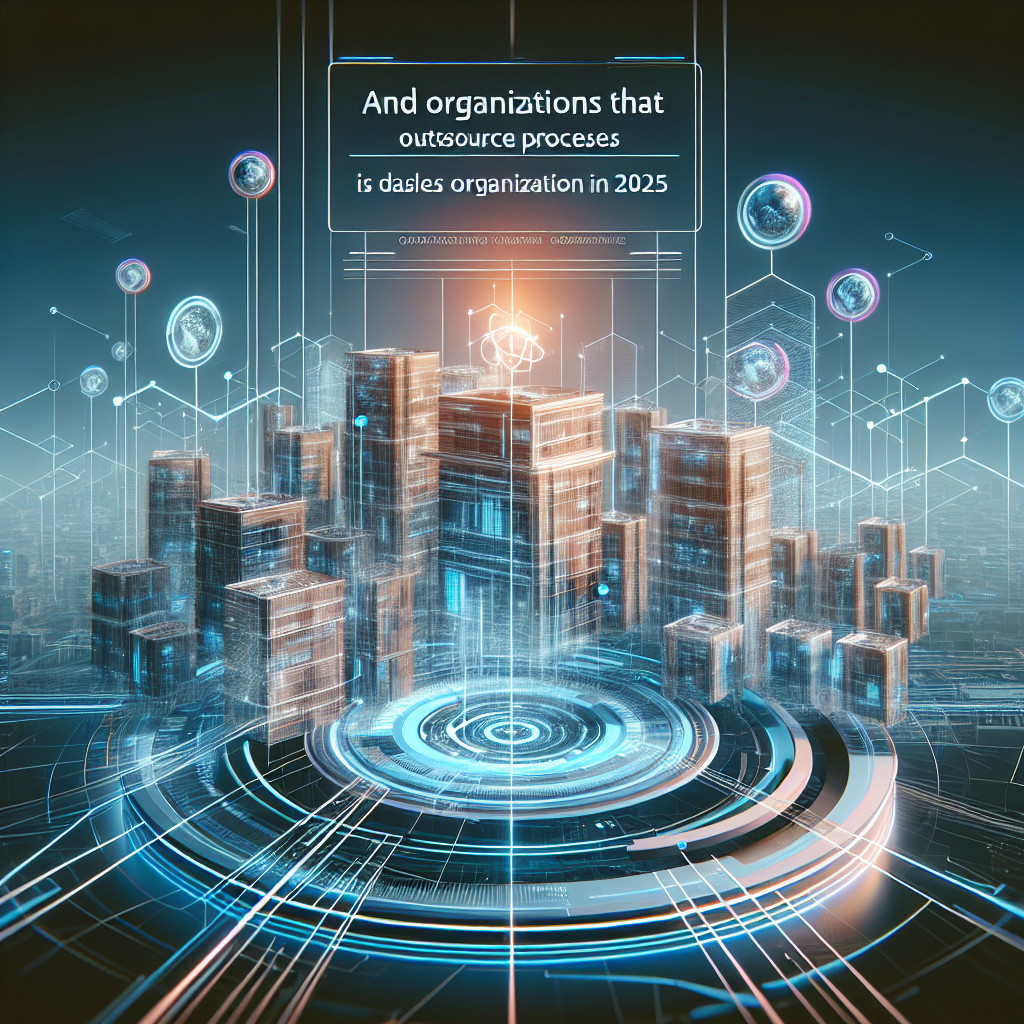 And organizations that outsource processes is called dash organization