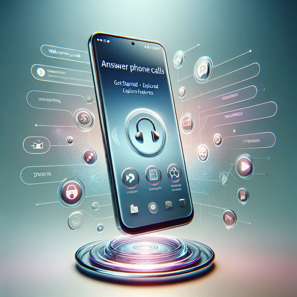 Answer phone calls - get started - explore features