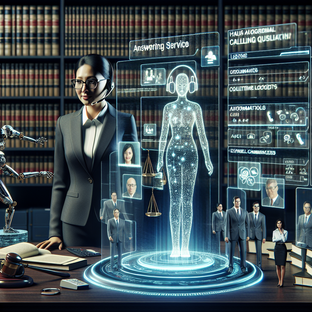 Answering service for legal office