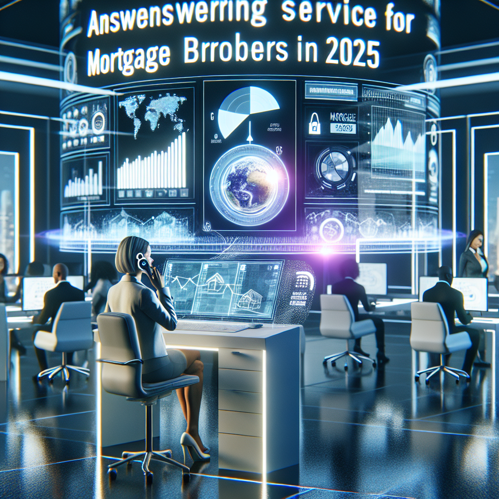 Answering service for mortgage brokers