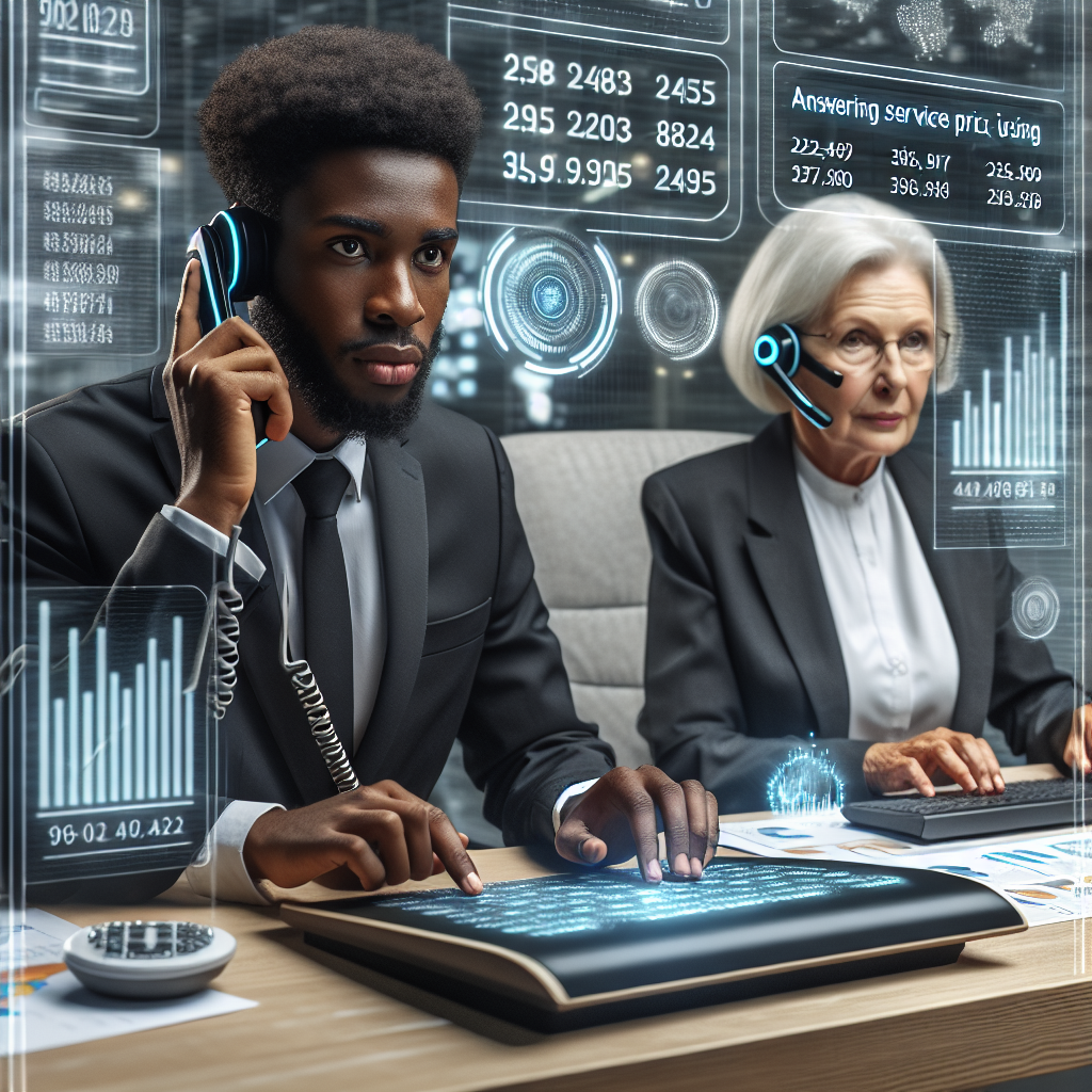 Answering service pricing