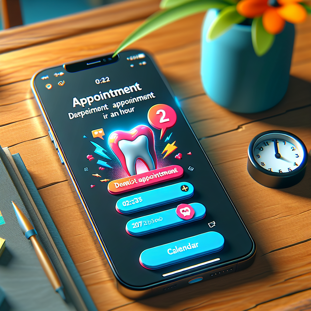 Appointment reminder text example