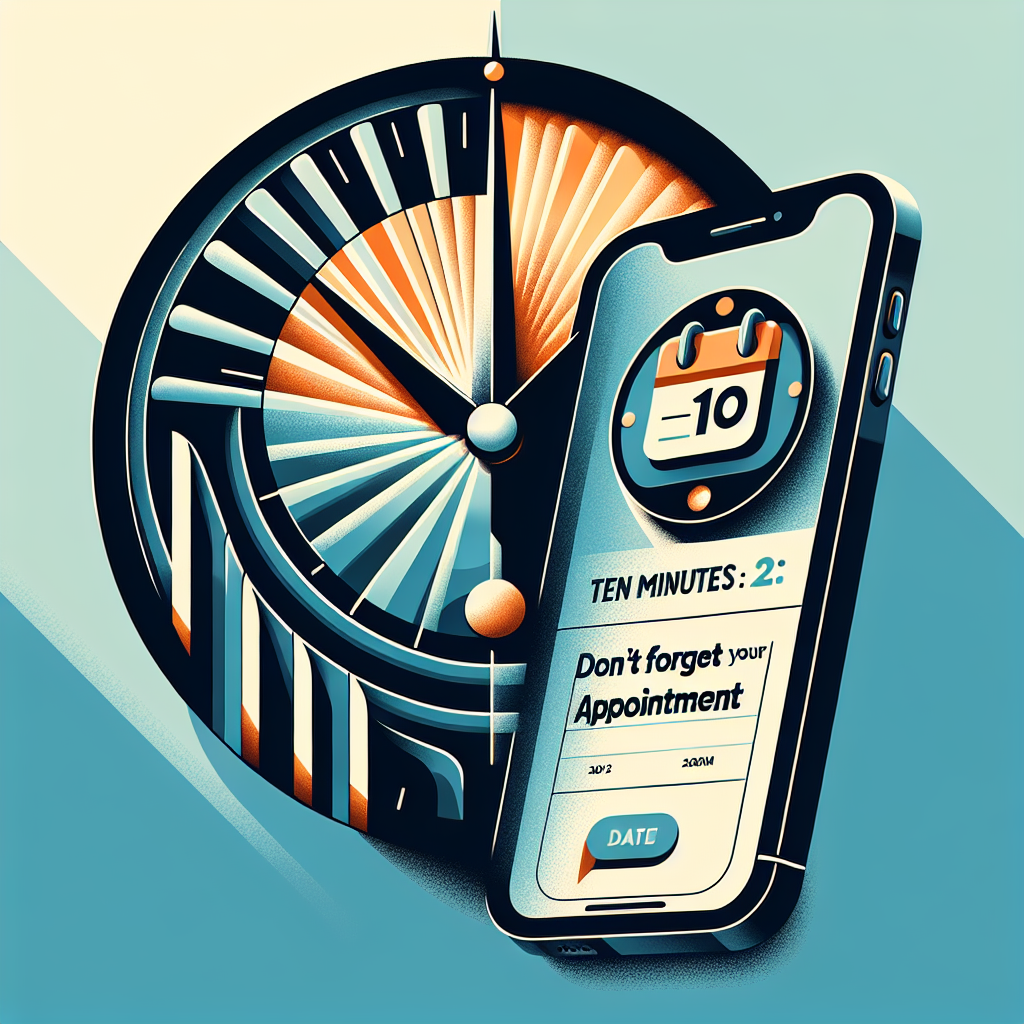 Appointment reminder text sample