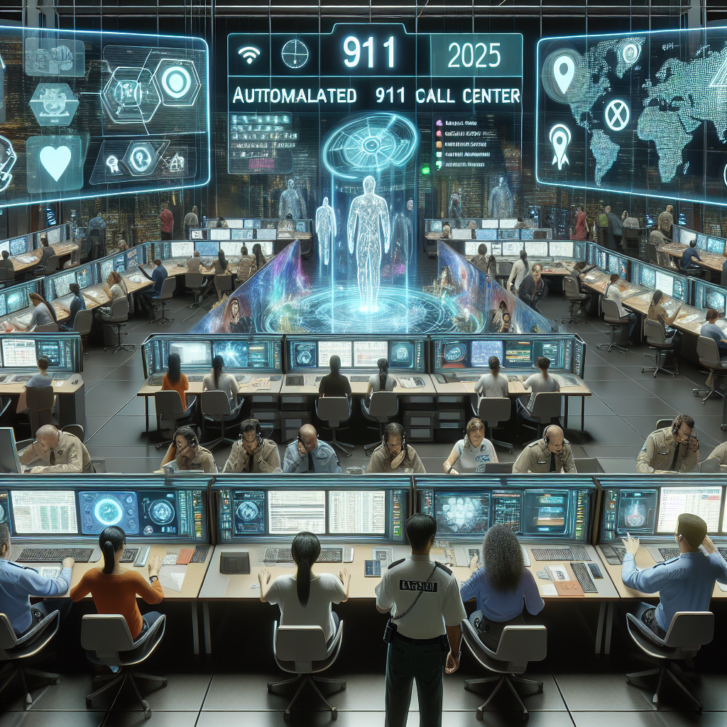 Automated 911 call center