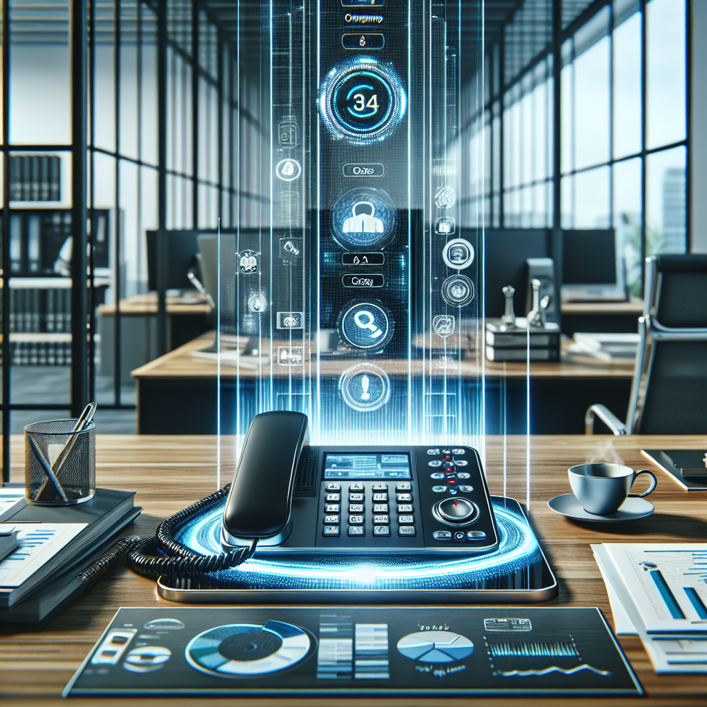 Automated business phone answering system