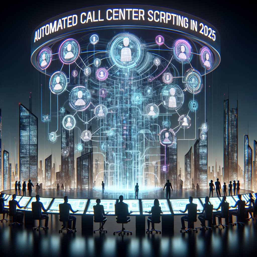 Automated call center scripting