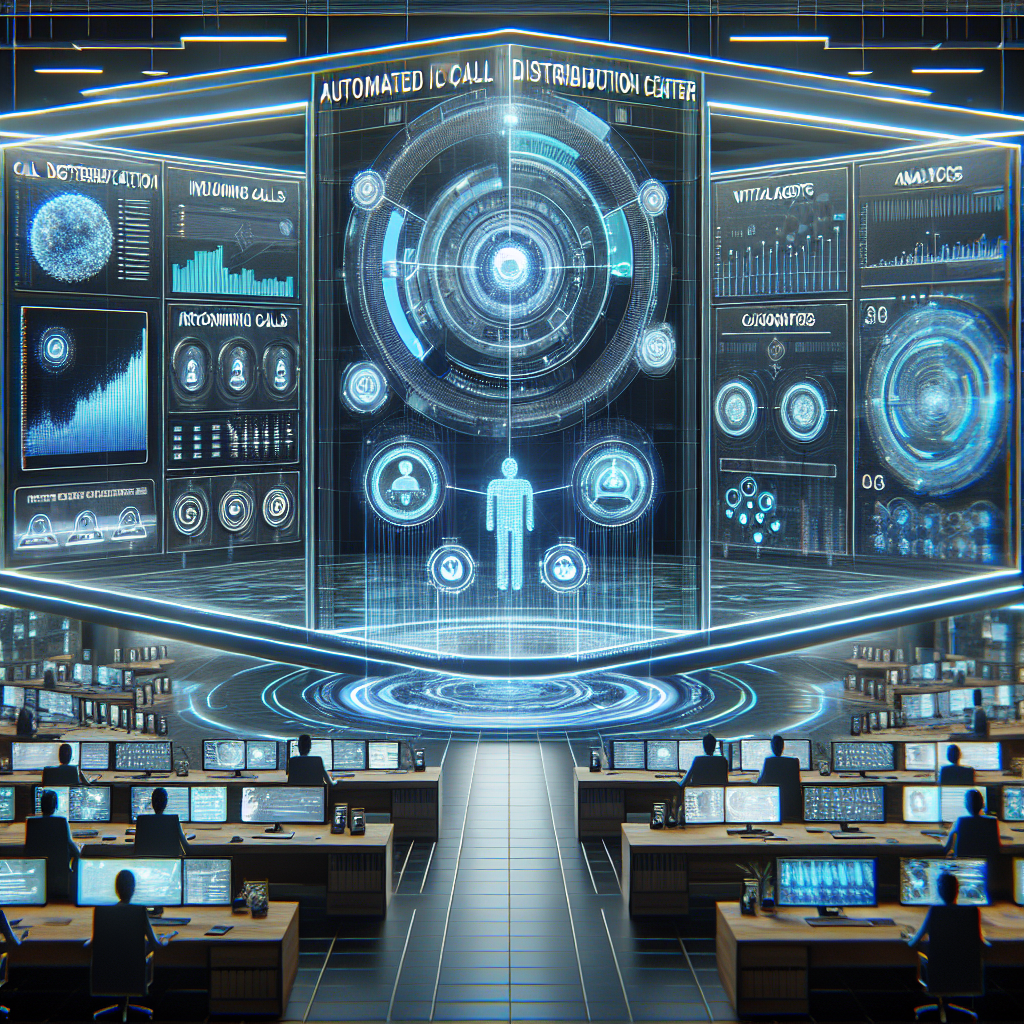 Automated call distributiin call center environment