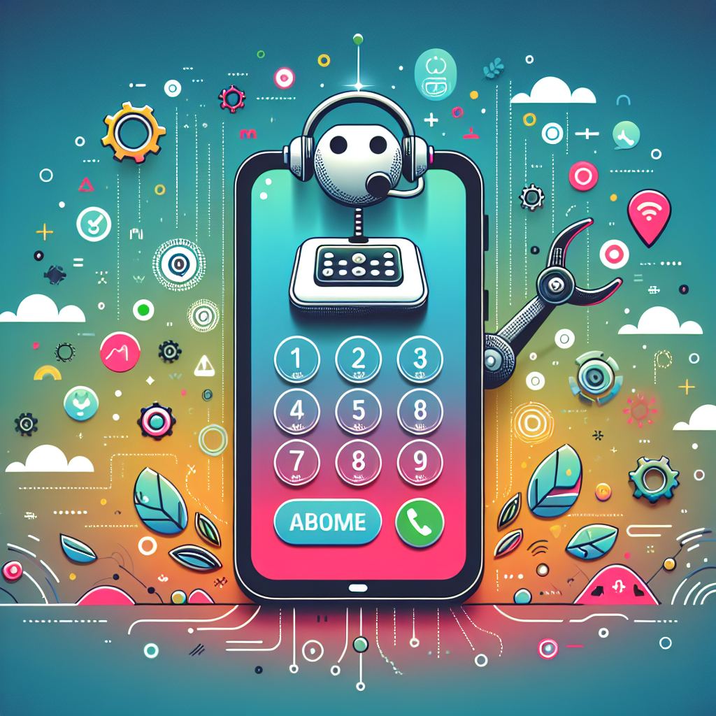 Automated phone call app