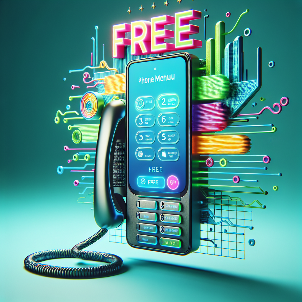 Automated phone menu system free