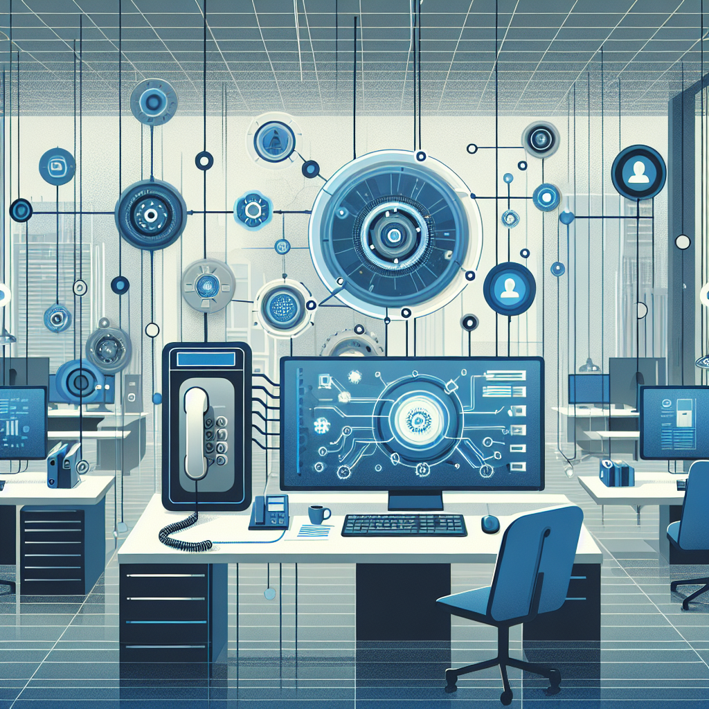 Automated phone system for business