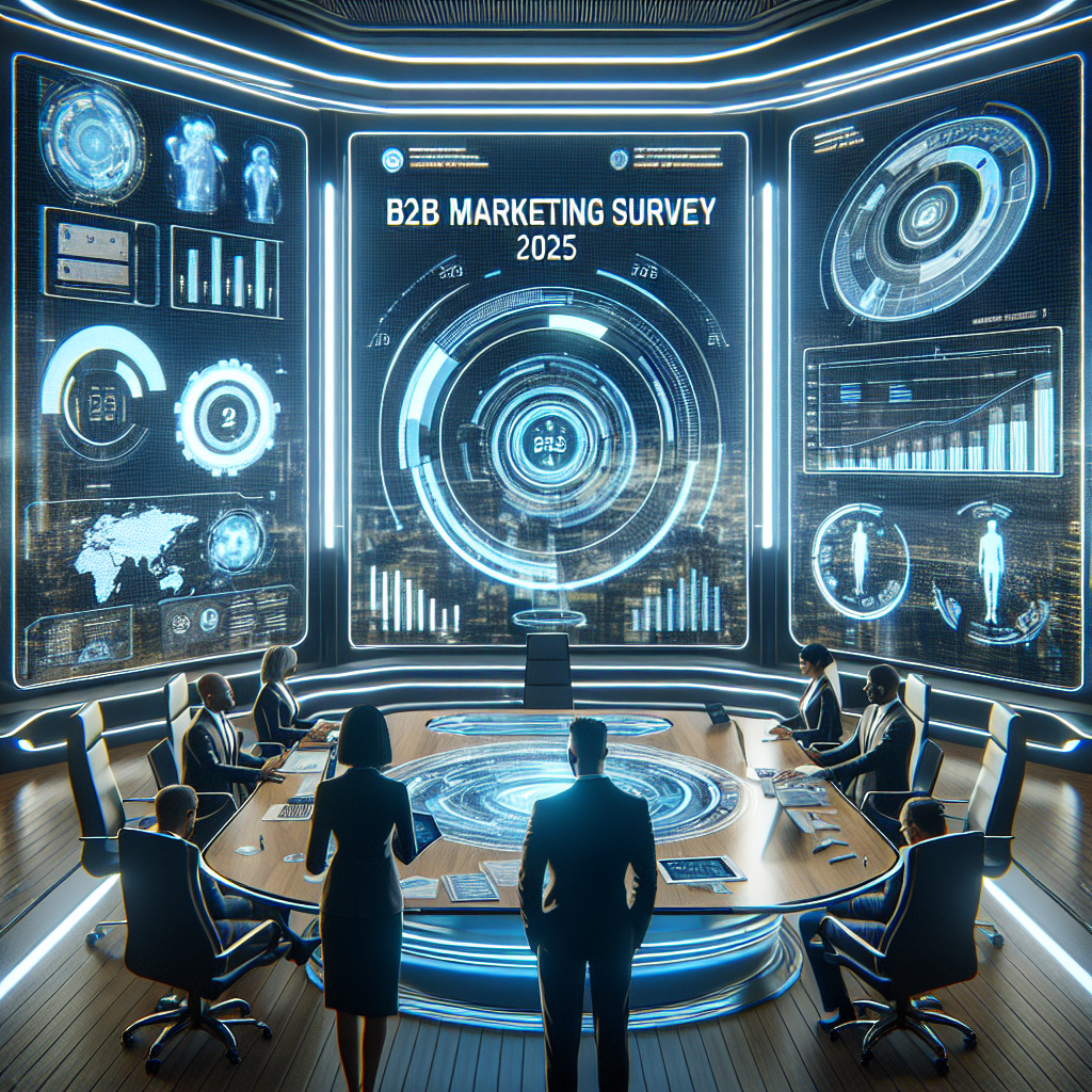 B2b marketing survey in 2025