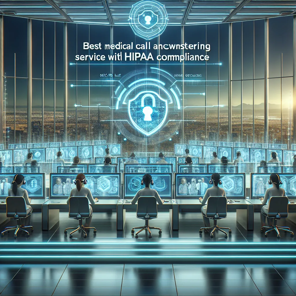 Best medical call answering service with hipaa compliance