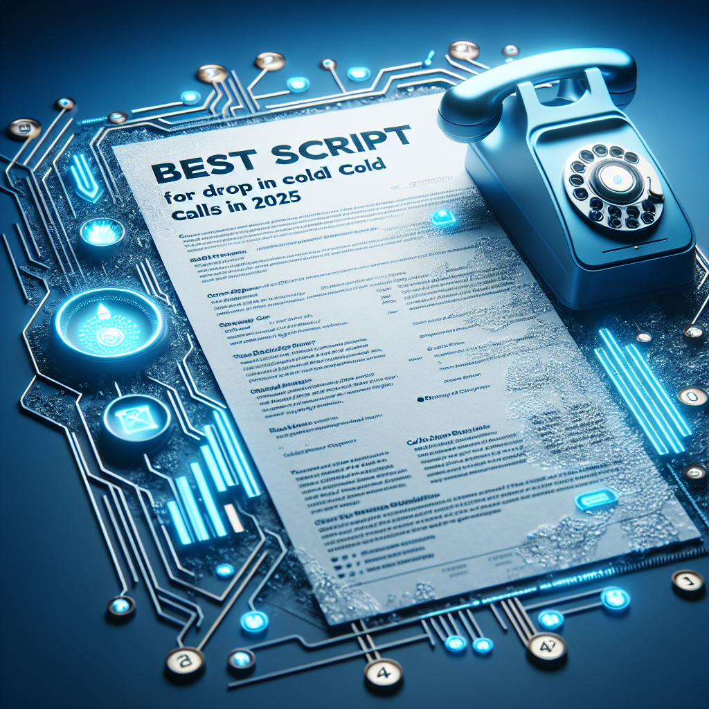 Best script for drop in cold calls