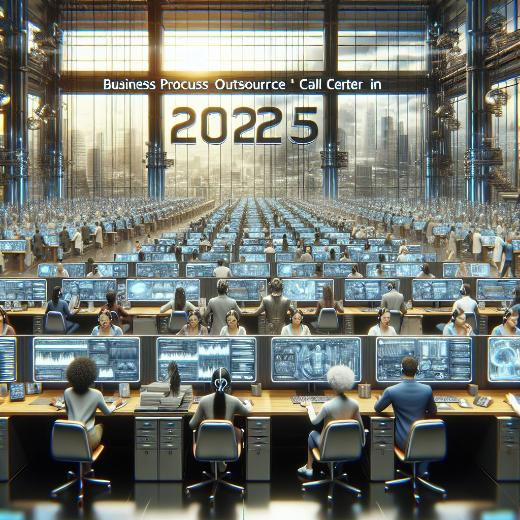 Business process outsourcer call center