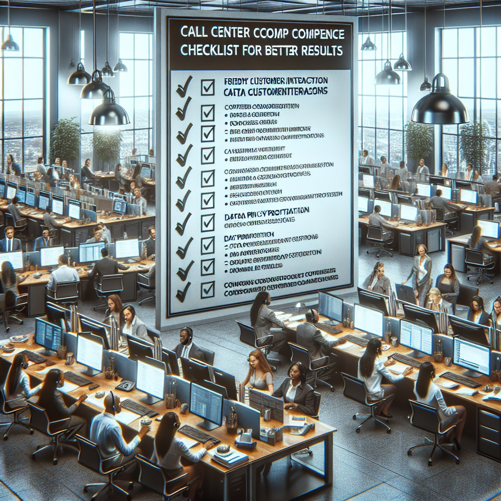 Call Center Compliance Checklist For Better Results