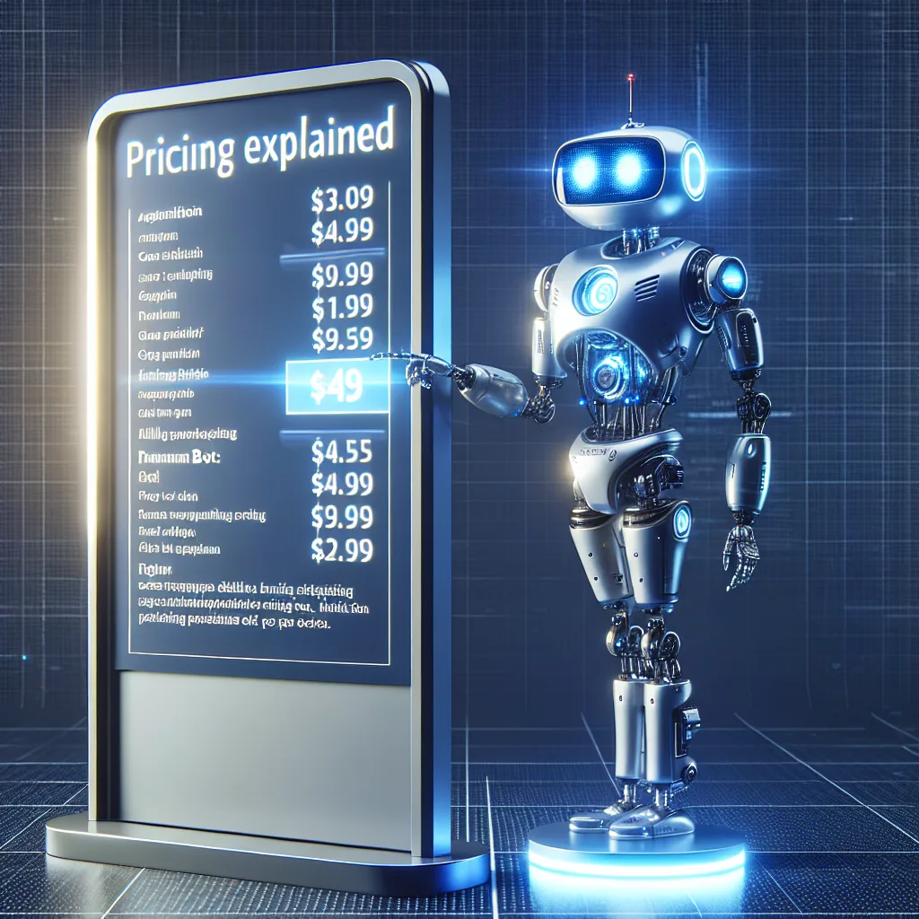Call bot - pricing - pricing explained