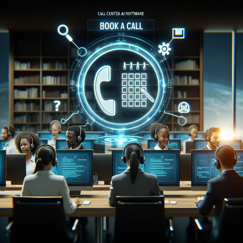 Call center ai software - book a call - discover the benefits